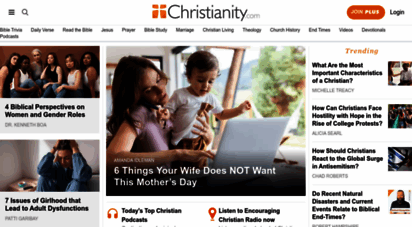 christianity.com - christianity - beliefs and history of faith in god and jesus christ
