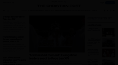christianpost.com - breaking christian news headlines - the christian post