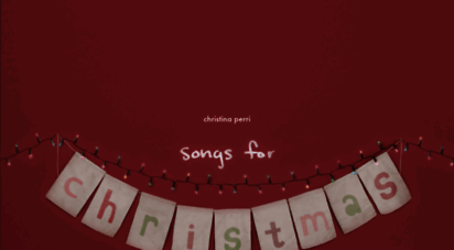 christinaperri.com - christina perri official website: music, videos, photos, lyrics, tour dates, forums