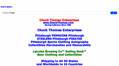 chuckthomas.com