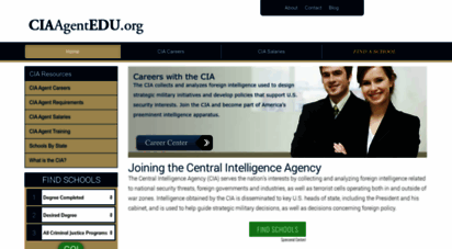 ciaagentedu.org - how to become a cia agent  cia agent education