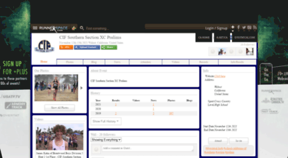 cif-southern-section-xc-prelims.runnerspace.com
