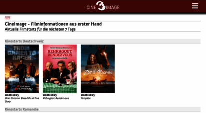 cineimage.ch - schweizer filmstarts der nächsten 7 tage