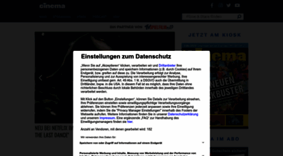 cinema.de - kino bei cinema: kinoprogramm, filme, dvds, stars, trailer und mehr - cinema.de