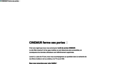 cinemur.fr - films, bandes-annonces et séances - ciné-loisirs