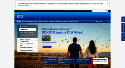 citibank.com.sg - credit cards  home loan  deposits  investments - citibank singapore