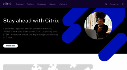 citrix.com - citrix: people-centric solutions for a better way to work - citrix