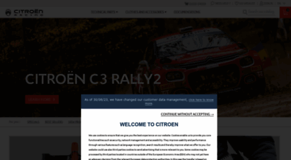 citroenracing.com - citroën racing - world rally team