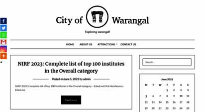 cityofwarangal.com