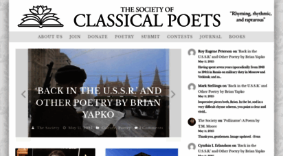 classicalpoets.org - society of classical poets