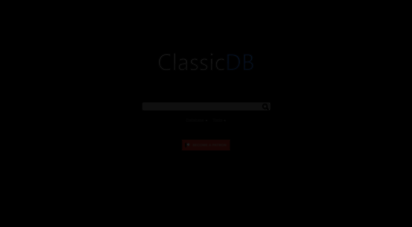classicdb.ch - classic wow database