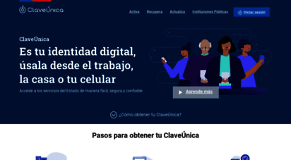 claveunica.gob.cl - portal ciudadano claveúnica