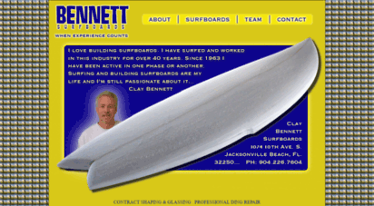 claybennettsurfboards.com