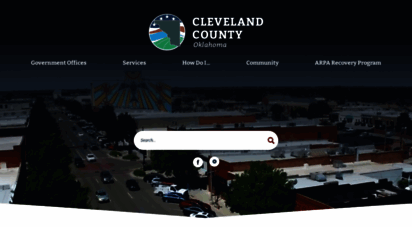clevelandcountyok.com - cleveland county, ok - official website  official website