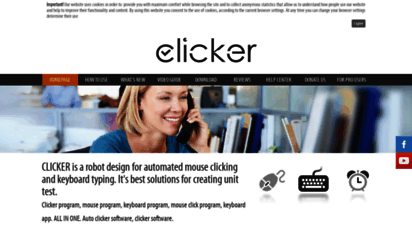 clicker1.com - clicker - auto mouse clicker and keyboard keys invoker app
