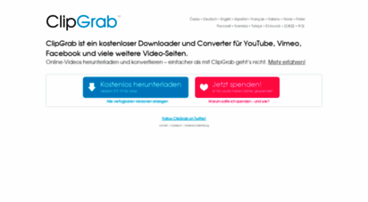clipgrab.de - clipgrab - downloader und converter für youtube & co
