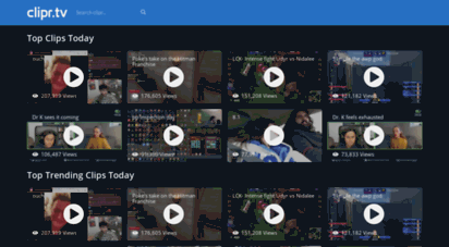 clipr.tv - clipr.tv  top twitch clips