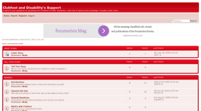 clubfoot-disabilitys.aforumfree.com