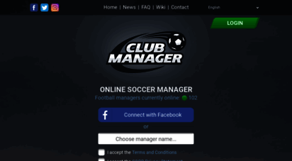 clubmanagergame.com - club manager