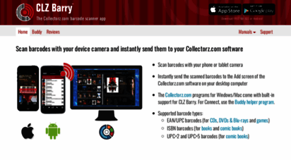 clzbarry.com - collectorz.com barcode scanner app for iphone and android &ampraquo clz barry