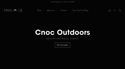cnocoutdoors.com - cnoc outdoors: adventure made simple