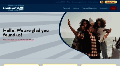 coastccu.org - coast central credit union: belonging never felt better!