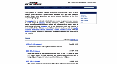 codesynthesis.com