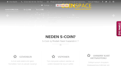 similar web sites like coinspace.com.tr