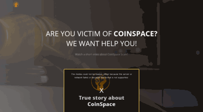 coinspacescam.com - are you victim of coinspace?