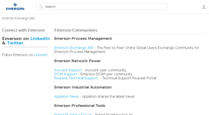 community.emerson.com