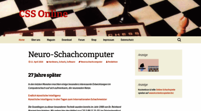 computerschach.de - computerschach und spiele - startseite