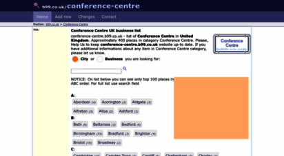 conference-centre.b99.co.uk