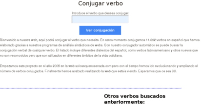 conjugarverbo.com - conjugar verbo
