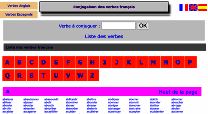 conjuguer-verbe.eu - conjugaison des verbes français - conjuguer les verbes français