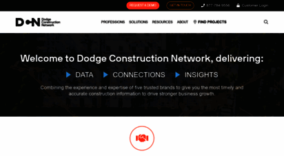 construction.com - dodge data and anlytics  construction projects and bidding