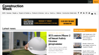 constructionweekonline.com - latest construction news  construction week online