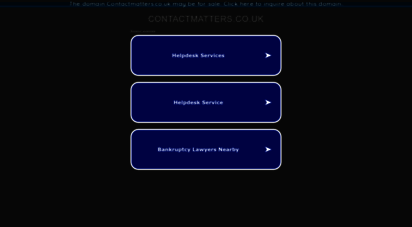 contactmatters.co.uk