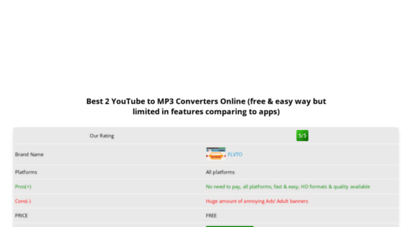 convert-youtube-mp3.com - youtube to mp3 converter online. 100 success in 2021