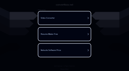 convertbox.net - convertbox.net