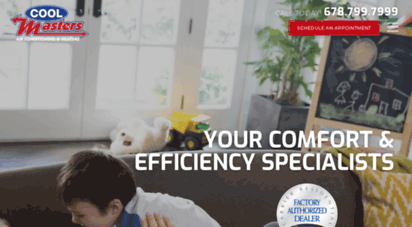 coolmastershvac.com