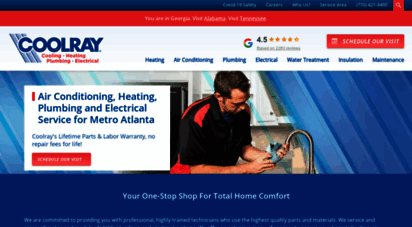 coolray.com - heating & air conditioning atlanta - plumbing - hvac - coolray & mr. plumber