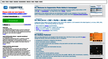 similar web sites like coppermine-gallery.net