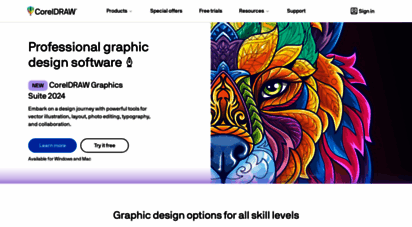 coreldraw.com - coreldraw: grafikdesign-, illustrations- und technische software