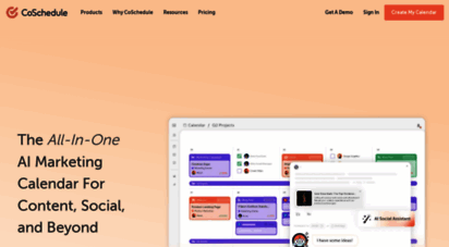 coschedule.com - organize your marketing in 1 place - coschedule marketing suite - @coschedule