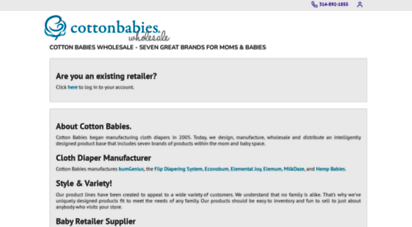 cottonbabieswholesale.com