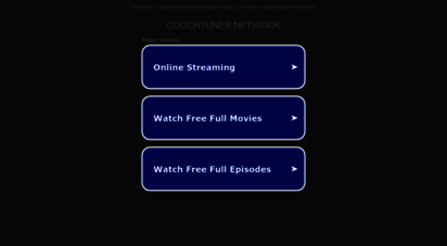 couchtuner.network - couchtuner - watch tv series and movies online  couch tuner