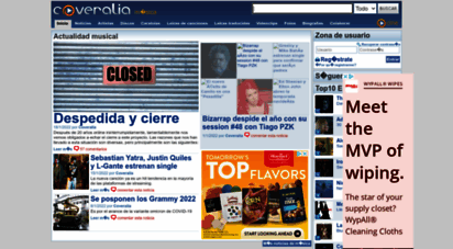 coveralia.com - letras de canciones, caratulas, videoclips, noticias de música - coveralia