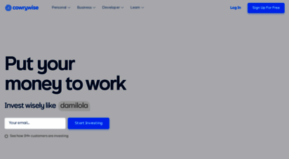 cowrywise.com - the smart way to plan, save and invest online - cowrywise