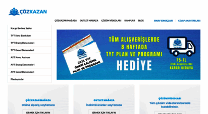 cozkazan.com.tr - çöz kazan yayınları satış mağazası
