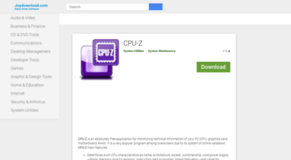 cpuz.joydownload.com